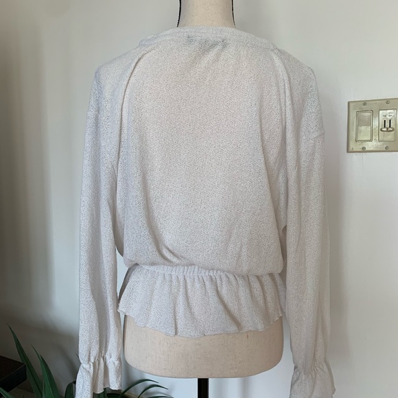 NWOT Zara ruffled top - Picture 3 of 3